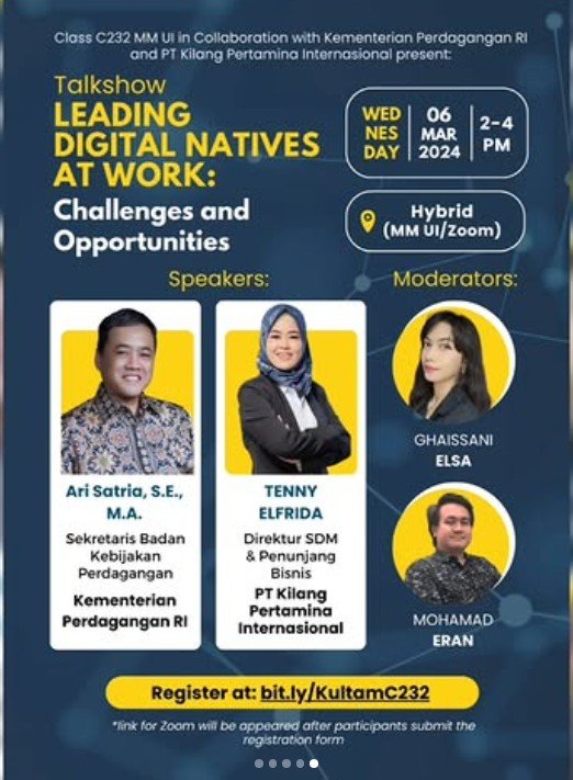 Flyer Kuliah Tamu MM UI